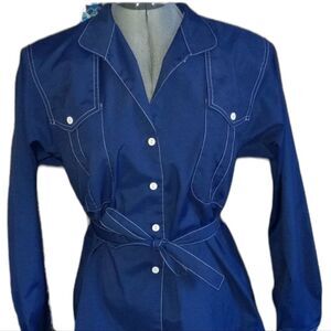 Willi of California vintage blue jacket size 12